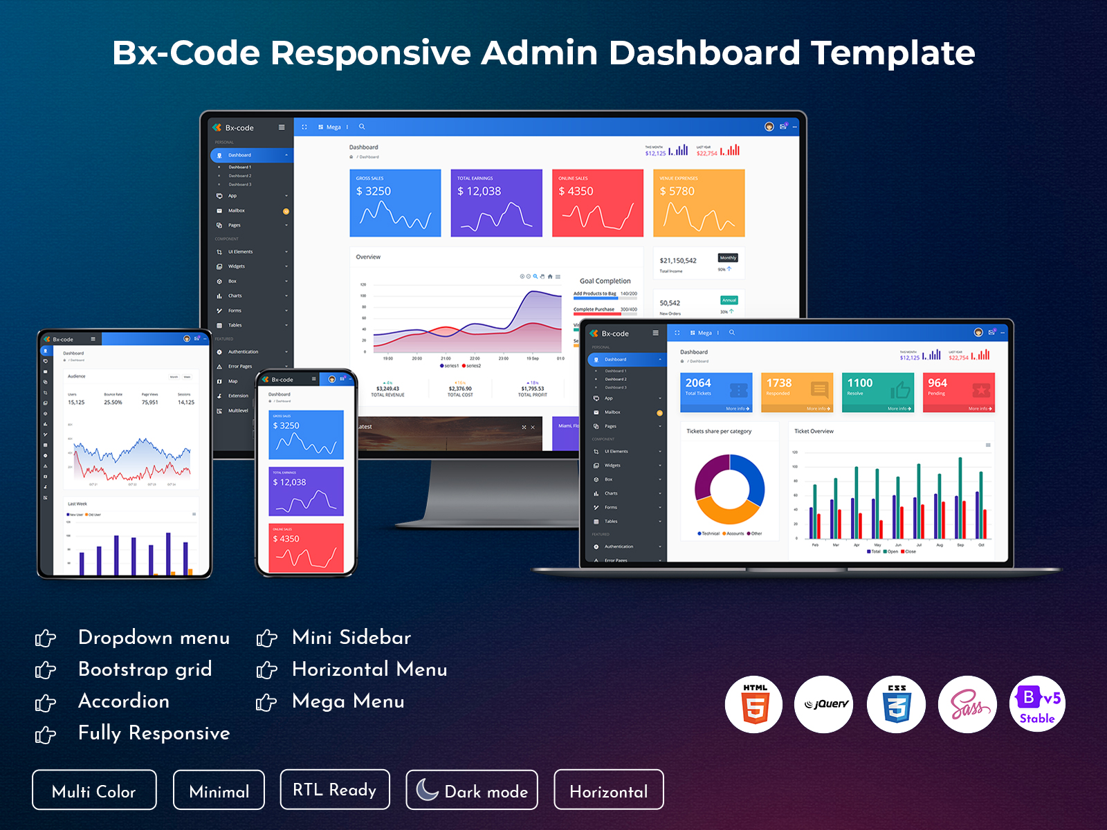 Bx Code Responsive Admin Dashboard Template (2)