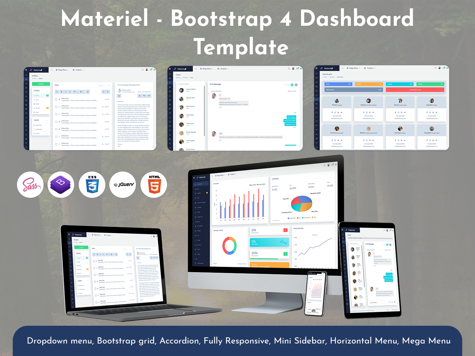 Materiel – Bootstrap 4 Dashboard Template (22)