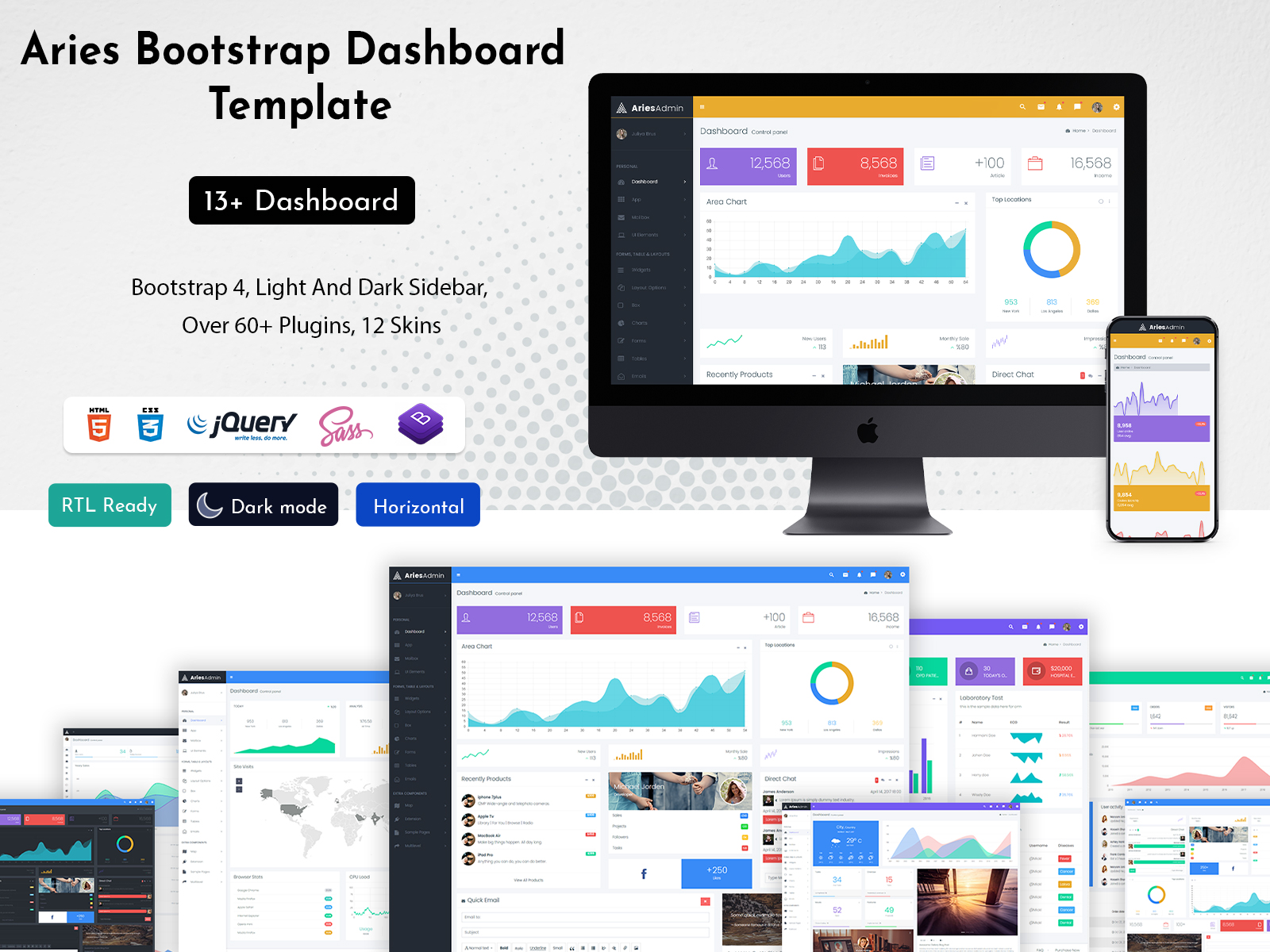 Aries Bootstrap Dashboard Template (16)