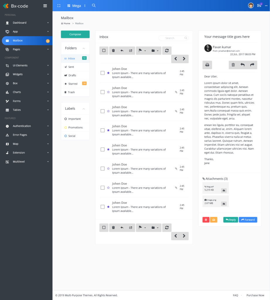 Bx Code - Bootstrap 4 Admin Dashboard With Bootstrap Templates