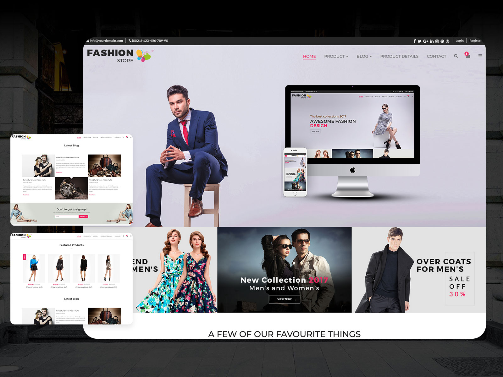 Check Shop Studio – Responsive HTML Template To Create Your Website