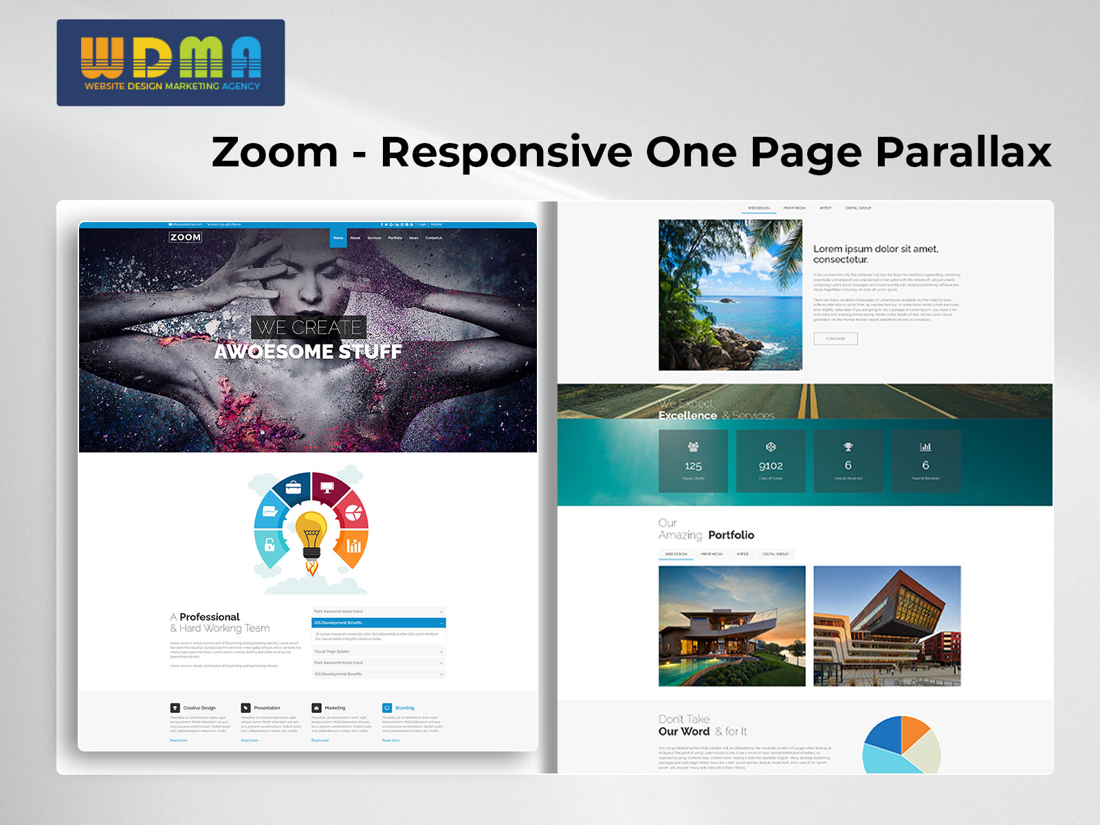 Check Zoom HTML Admin Dashboard Template To Create Your Website
