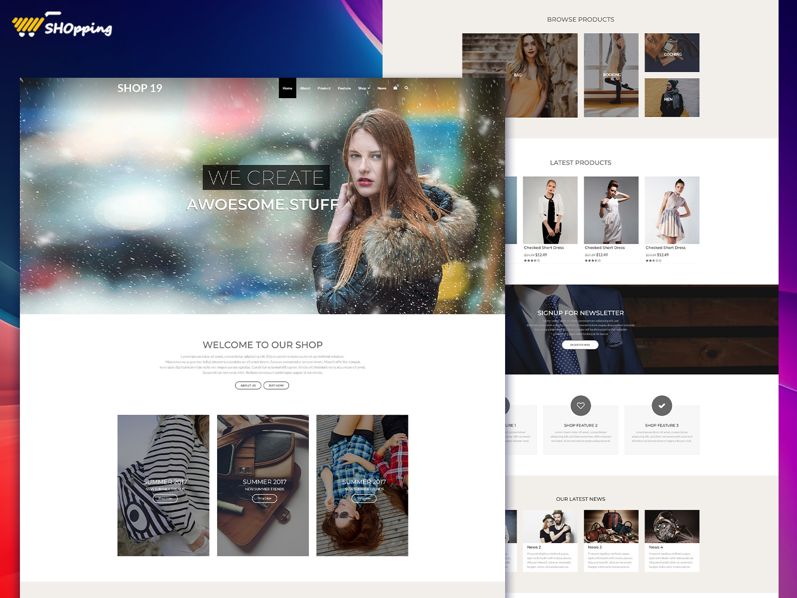 Shop – Responsive HTML Template For Your E-commerce Needs